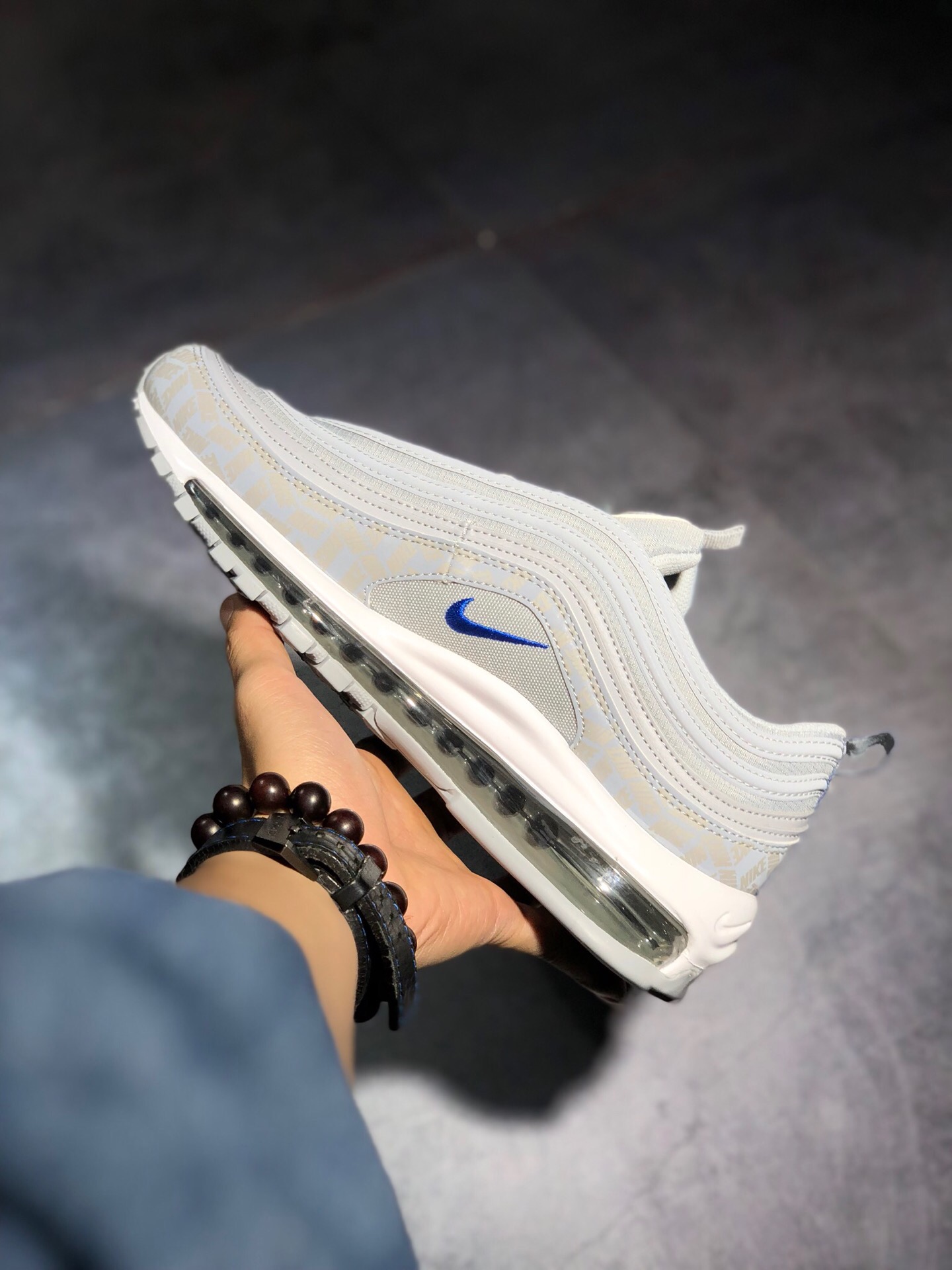 Authentic Nike Air Max 97 3M Silver